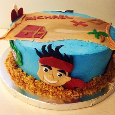 Jake & the Neverland Pirates - Cake by Jesika Altuve