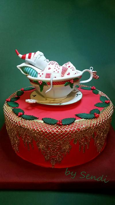 Christmas Cake - Cake by Sendi