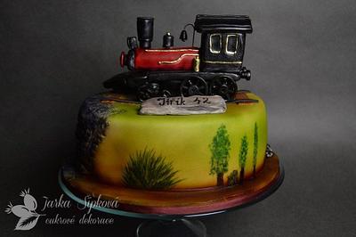 Train - Cake by JarkaSipkova