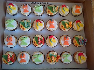 Donosaur train cupcakes - Cake by Kerri's Cakes
