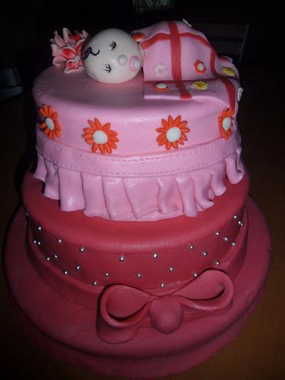 sleepy baby cake - Cake by marlyn rivera