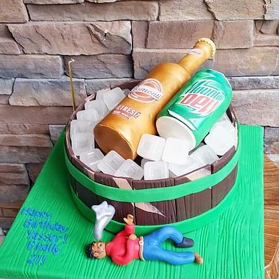 Barrel Cake - Cake by Mora Cakes&More