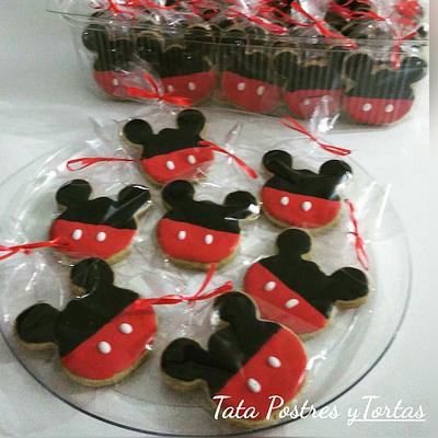Galletas Mickey Mouse - Cake by Tata Postres y Tortas