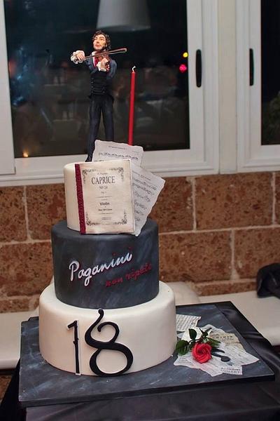 The  Paganini cake  - Cake by MRosariaSposito