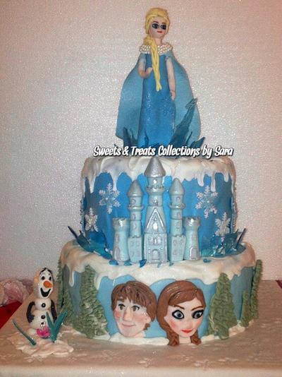 Frozen, "let it go" - Cake by saracarmela