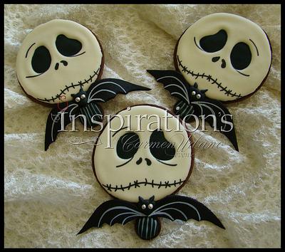 Inspiration's Spooky Cookies Jack Skellington - Cake by Inspiration by Carmen Urbano