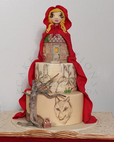 Little Red Riding Hood - Cake by Cake Creations by ME - Mayra Estrada