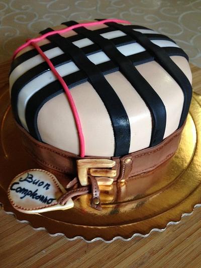Burberry cake - Decorated Cake by Lolla cakes - CakesDecor