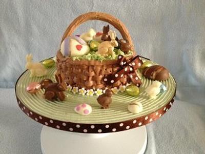 Easter Basket Creation - Cake by Rachael Osborne