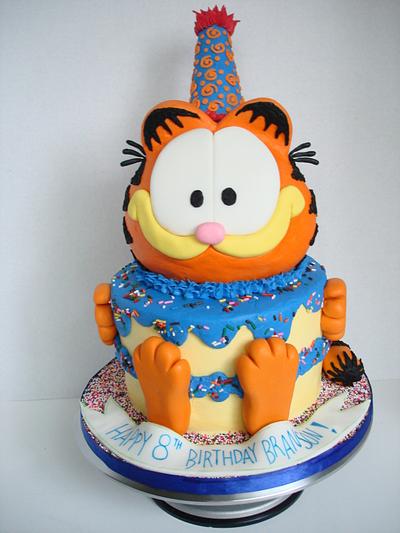 Garfield Birthday Cake - Cake by Dream Slice Cakes