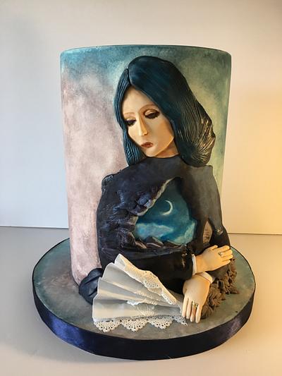Lady moon - Cake by Patricia El Murr