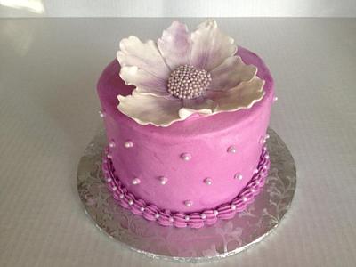 The purple cake - Cake by taralynn