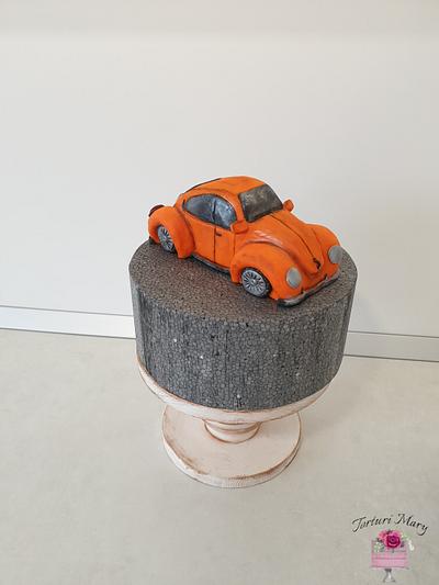 Old vintage car. - Cake by Torturi Mary