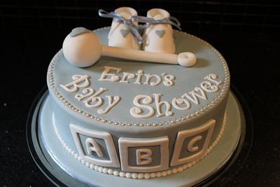 Baby Shower Cake - Cake by Anniescakes