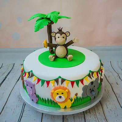 Safari animals - Cake by Silviya Dimitrova