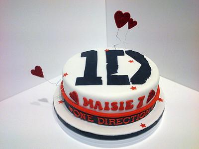 One Direction Cake - Cake by Danielle Lainton