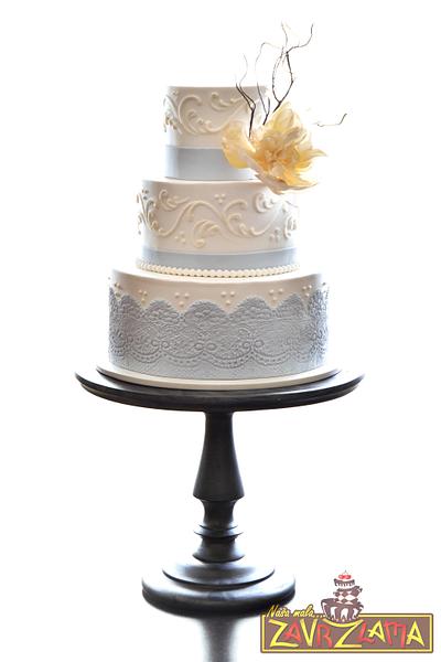 Elegant Wedding Cake - Cake by Nasa Mala Zavrzlama