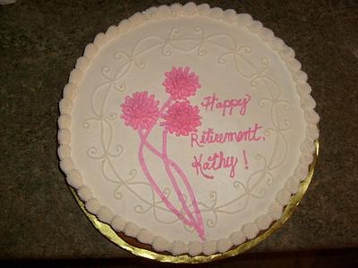 Kathy's Retirement Cookie Sandwich - Cake by Pamela