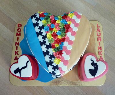 For two sisters - Cake by Janka