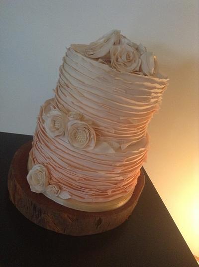Wedding cake - Cake by Bev Miller
