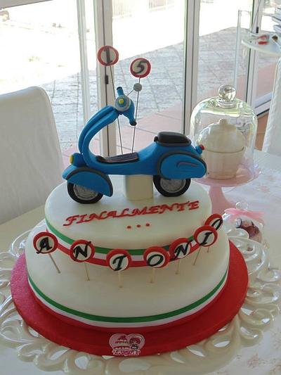Vespa Cake - Cake by Le Torte di Marcella 