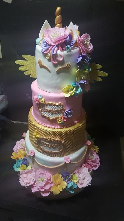 When 1 Became 2 - Cake by Karamelo Cakes & Pastries