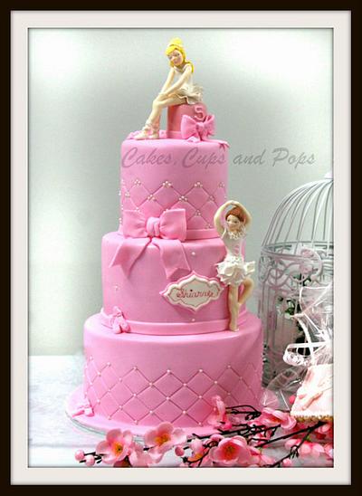Ballerina Cake  - Cake by JulieHill