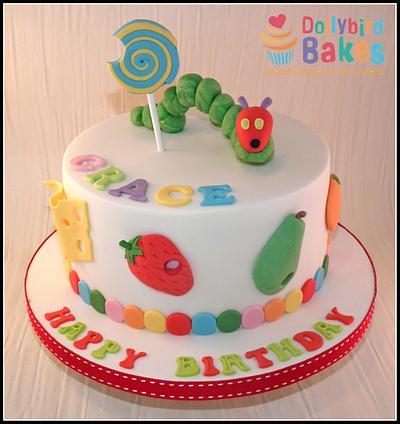 The Very Hungry Caterpillar - Cake by Dollybird Bakes