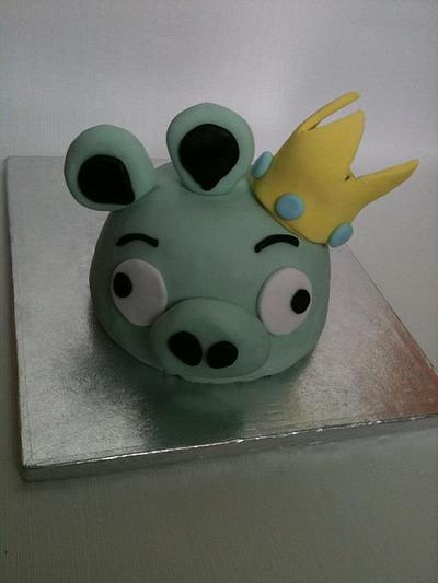 king pig - Cake by amy