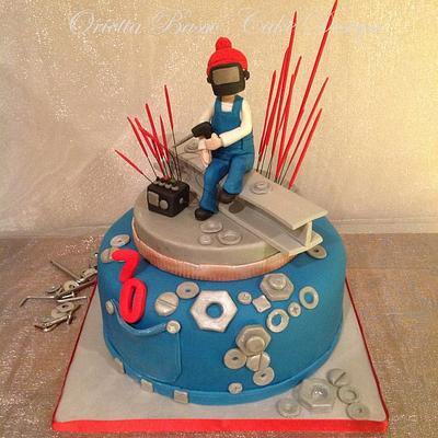 The welder - Cake by Orietta Basso
