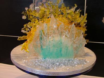 Fire and Ice - Cake by Tracey