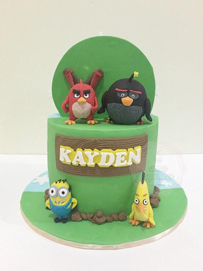 Dual themed cake  - Cake by annacupcakes