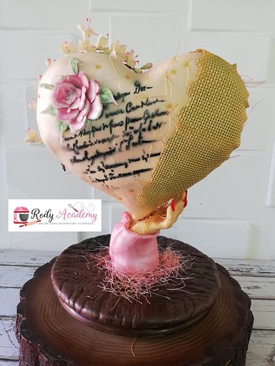 Valentine cake - Cake by Rody academy