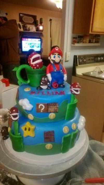 Super Mario Birthday Cake - Cake by StoryCakes