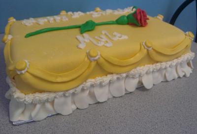 Belle Themed Birthday - Cake by KarenCakes