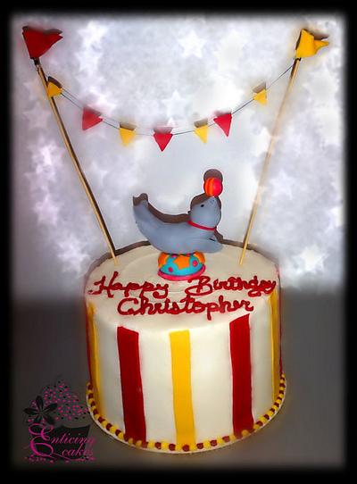 Buttercream Circus - Cake by Enticing Cakes Inc.