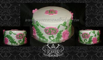 Lilly Pulitzer inspired 16th birthday cake - Cake by Occasional Cakes