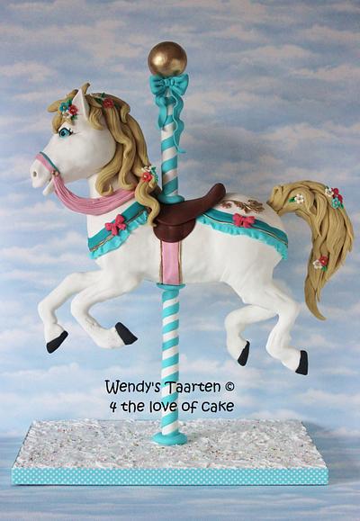 Carrousel pony - Cake by Wendy Schlagwein