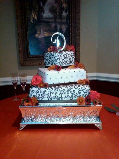 Fall Wedding Cake - Cake by Kimberly Cerimele