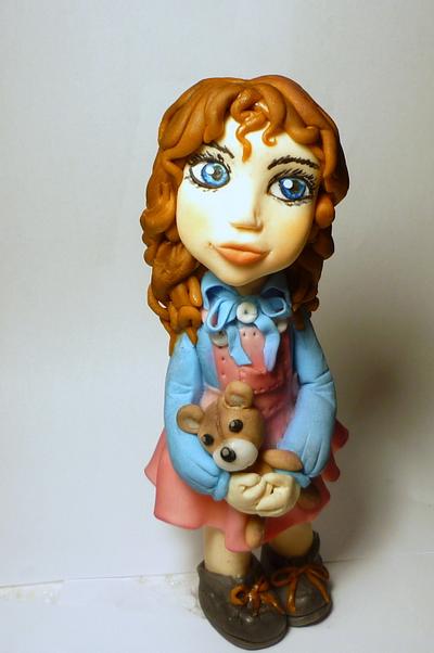 Sugar doll - Cake by Janka