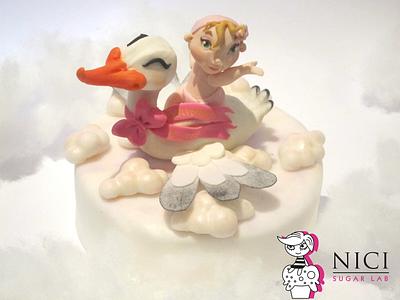 Aurora and the Stork - Cake by Nici Sugar Lab