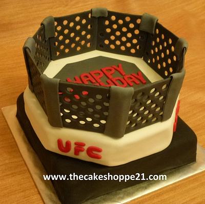 UFC cake - Cake by THE CAKE SHOPPE