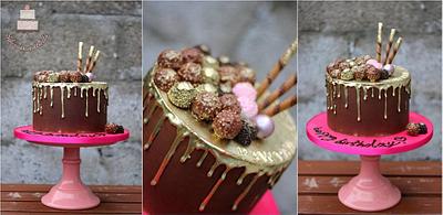 All i want is .... chocolate :D - Cake by Sylwia