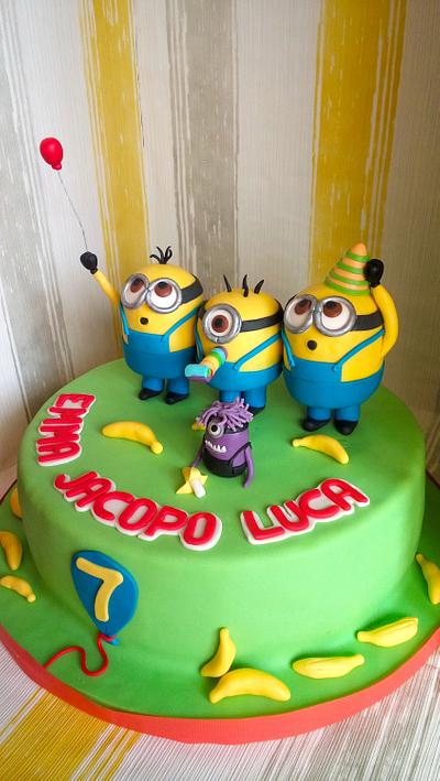 Minions cake - Cake by Milena