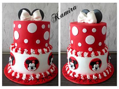 Minnie Mouse Cake - Cake by Kamira