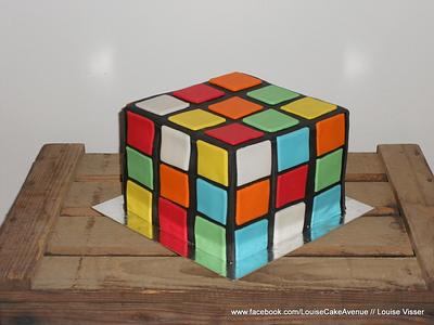 Rubik cake - Cake by Louise