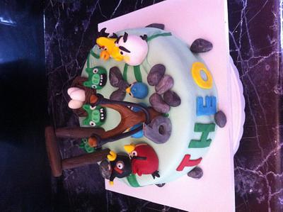 Angry birds cake  - Cake by Michelle