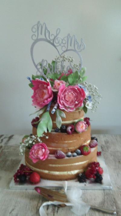 Weddingcake for my son - Cake by Janny Bakker
