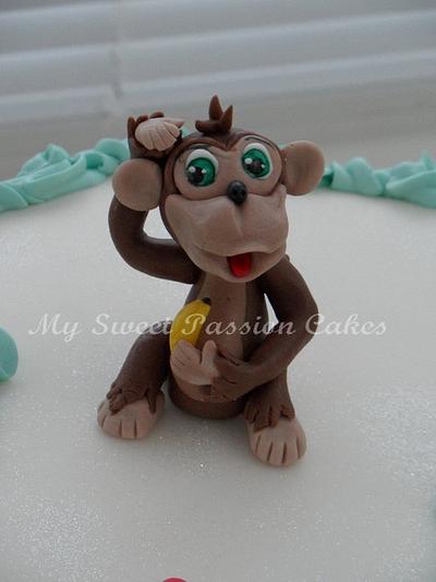 Cheeky Monkey - Cake by Beata Khoo