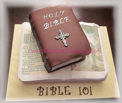 Bible cake - Cake by CuriAUSSIEty  Cakes